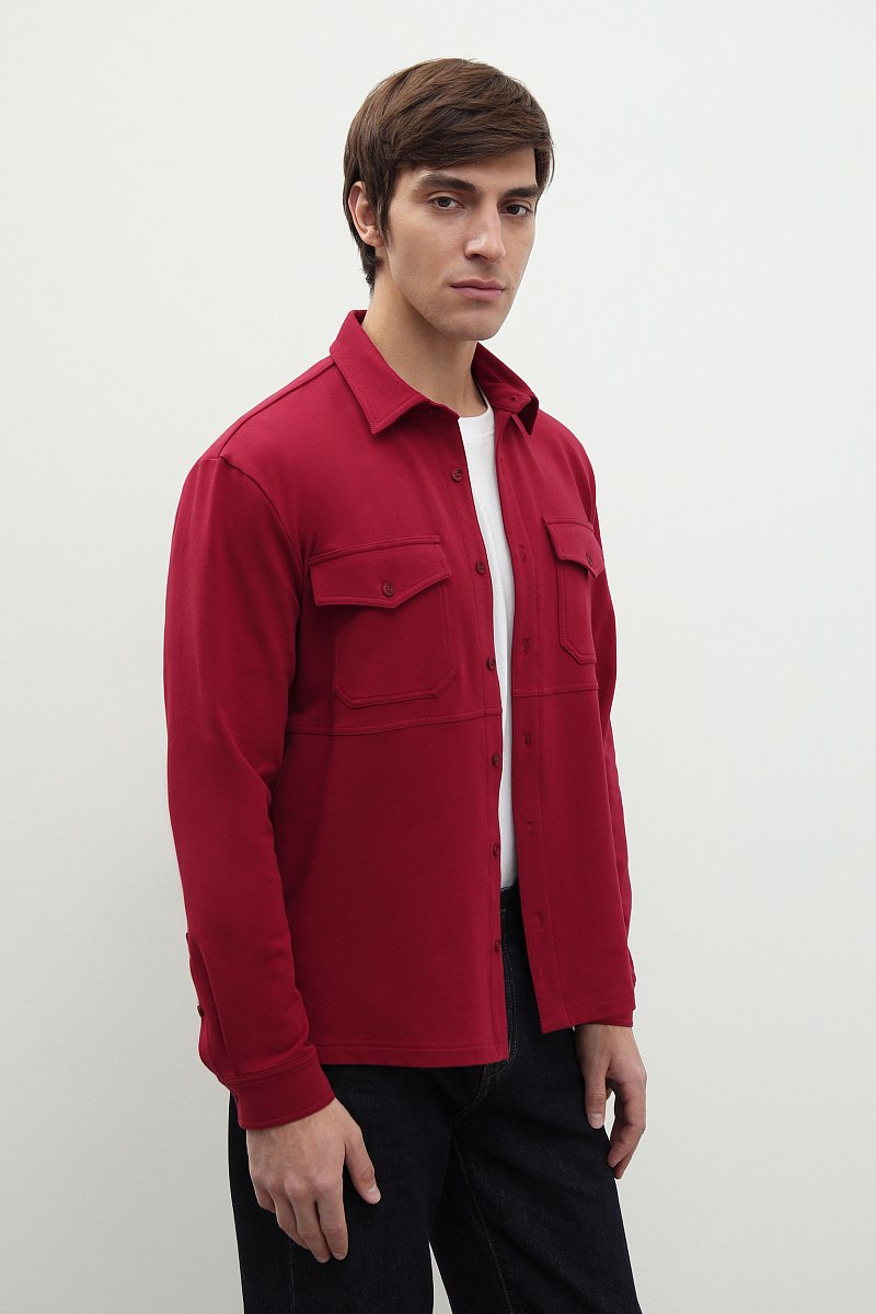 Верхняя сорочка мужская, Модель FBD21083R, Фото №4