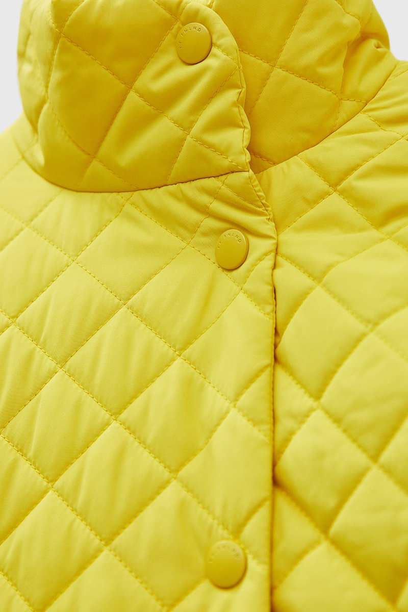 Стеганая куртка с высоким воротником, Модель FBD11009, Фото №6