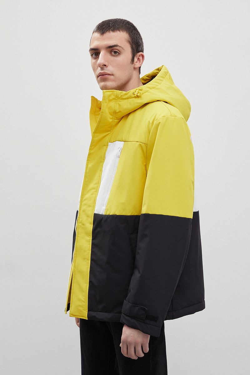 Утепленная куртка с капюшоном, Модель FBD21041, Фото №4