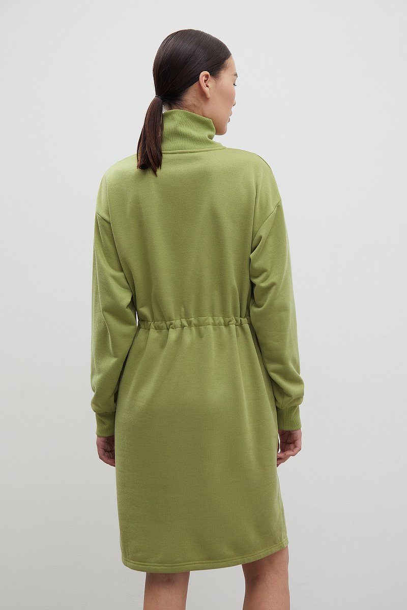 Платье прямого кроя с молнией, Модель FBD110188, Фото №5