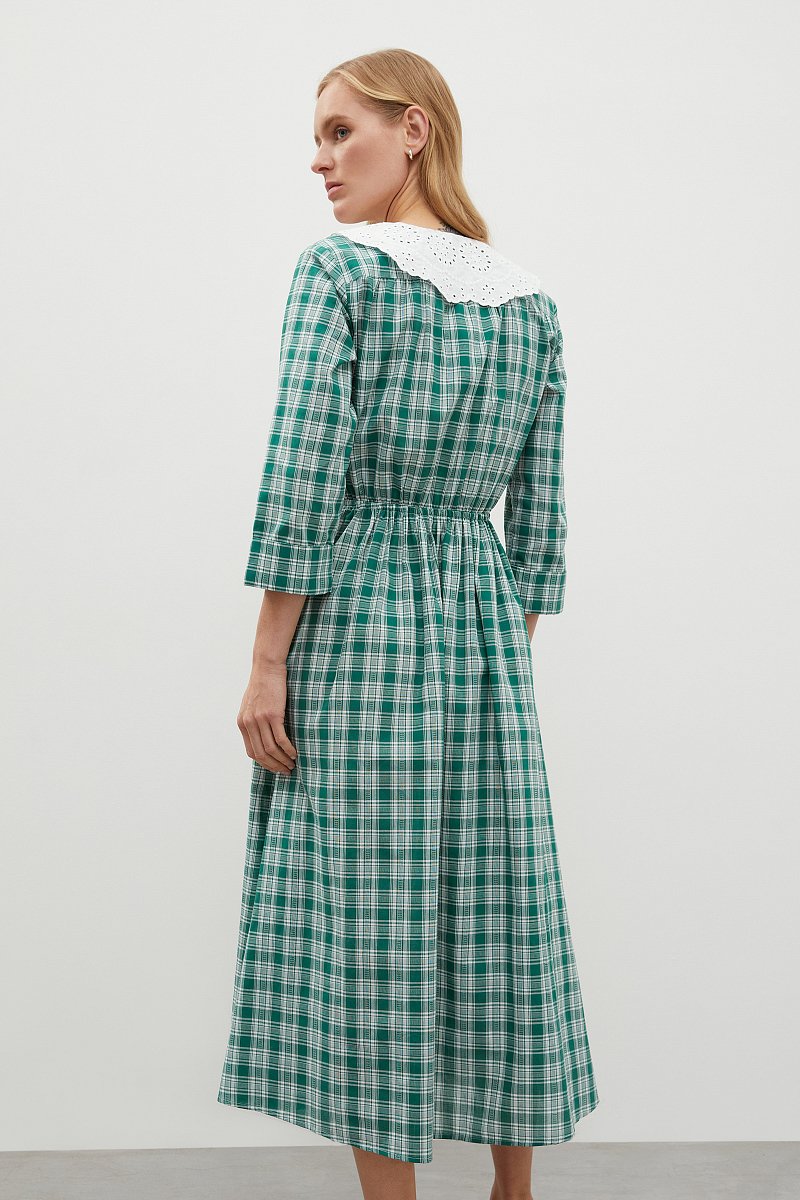 Платье с кружевным воротником, Модель FBD110144, Фото №5
