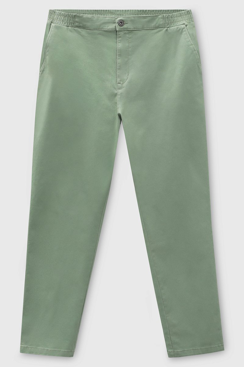 Прямые брюки из хлопка, Модель FBD210143, Фото №6