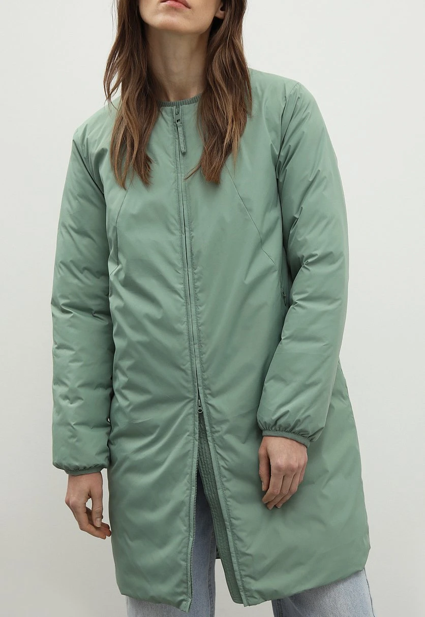 Утепленное пальто силуэта oversize, Модель FBD11079, Фото №3