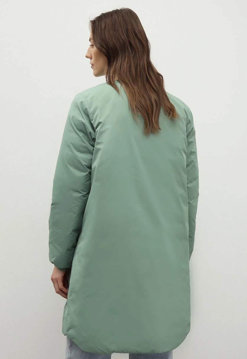 Утепленное пальто силуэта oversize, Модель FBD11079, Фото №5