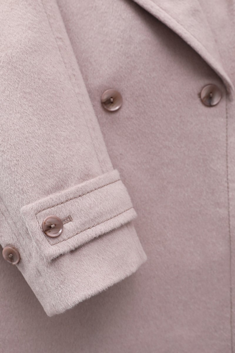 Пальто oversize силуэта с шерстью, Модель FBD11001-2, Фото №6