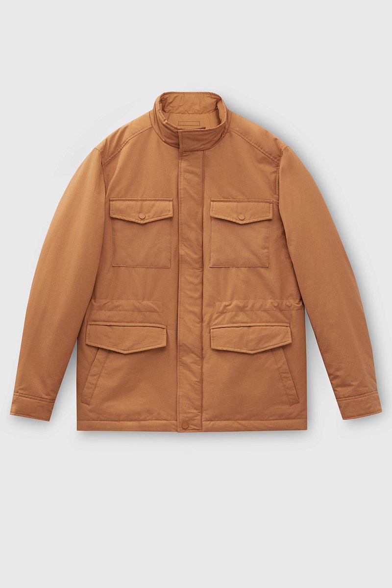 Утепленная куртка с карманами, Модель FBD21001, Фото №8