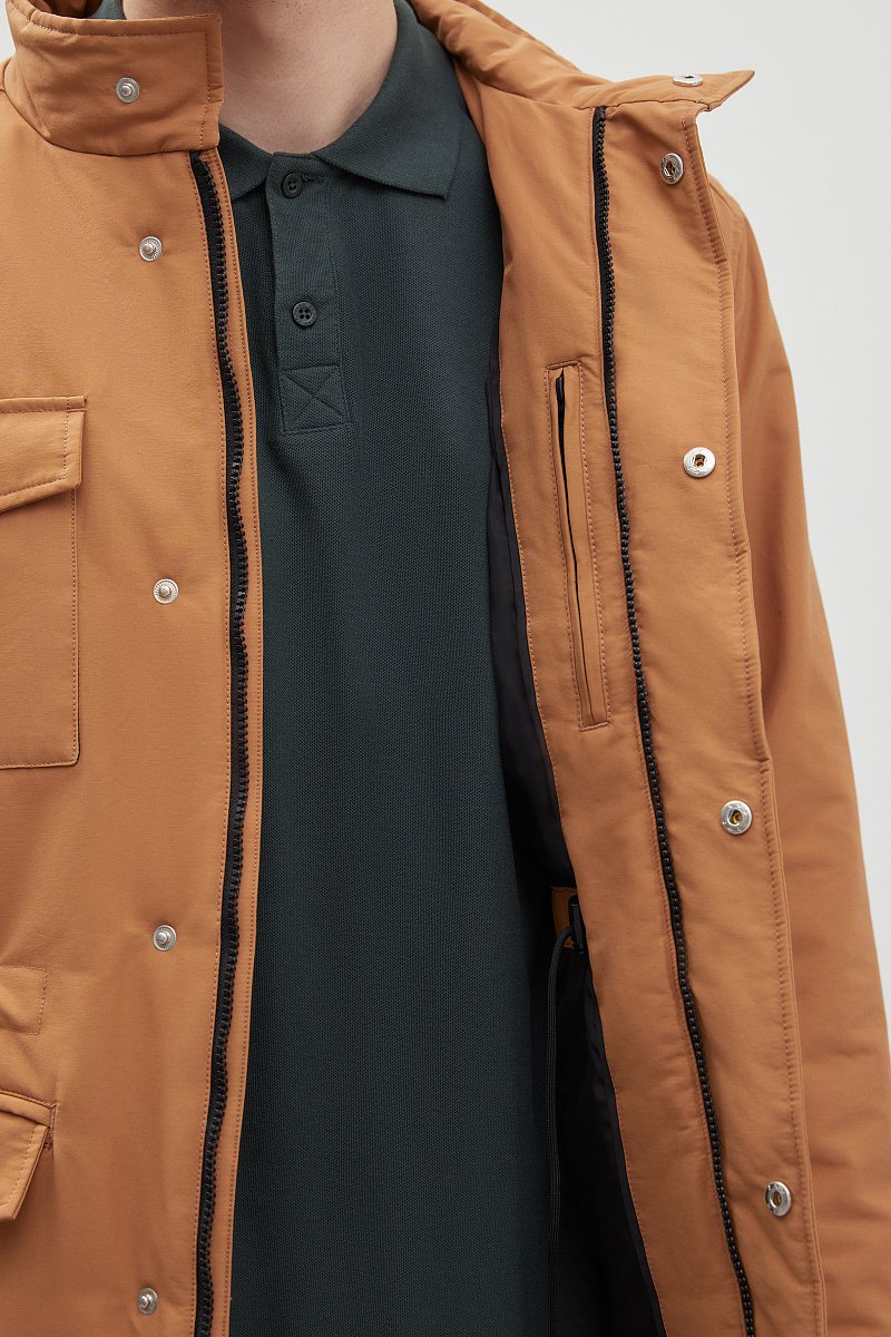 Утепленная куртка с карманами, Модель FBD21001, Фото №6