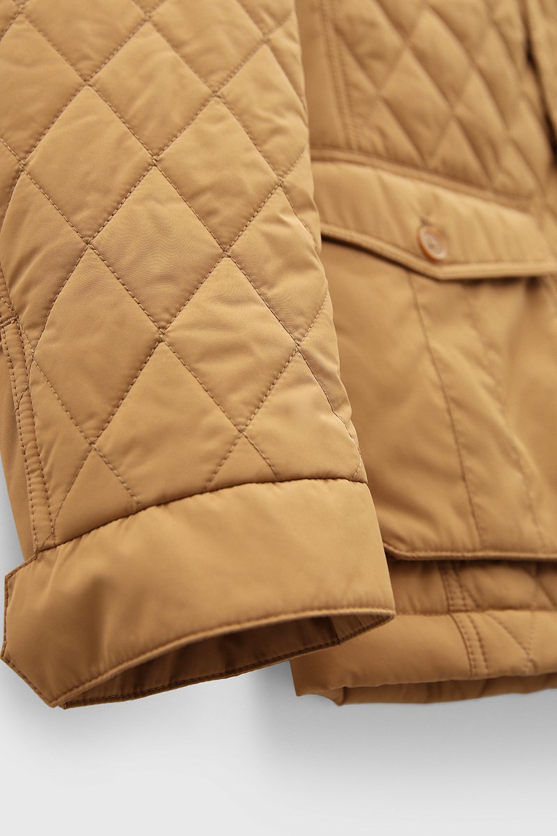 Стеганая куртка с карманами, Модель FBD210145, Фото №7