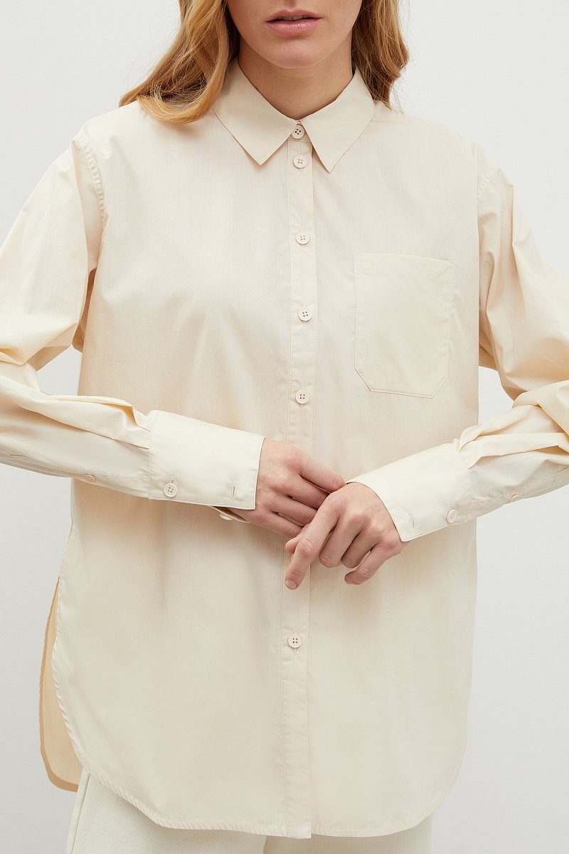 Рубашка oversize силуэта, Модель FBD11096, Фото №3