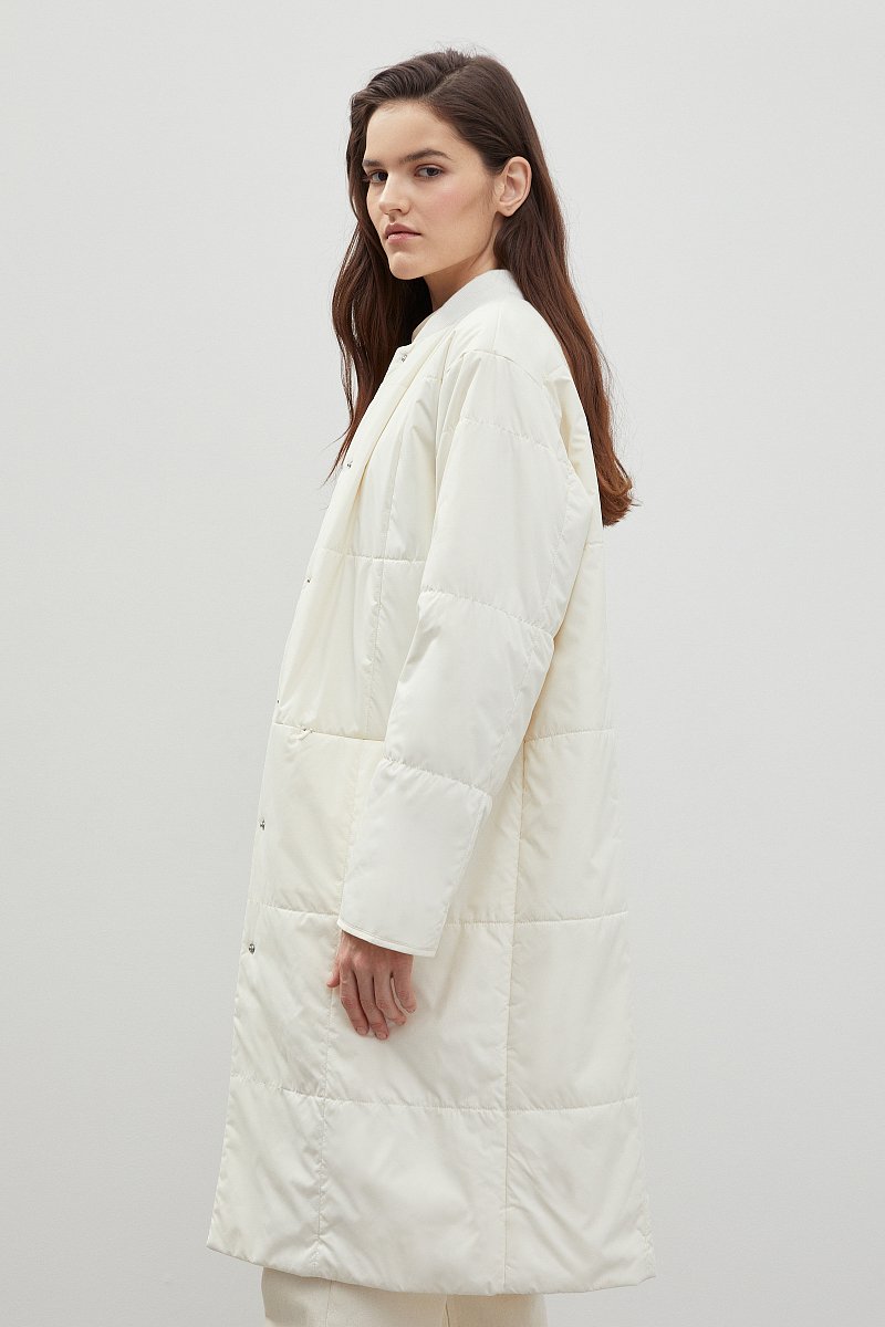Утепленное пальто, Модель FBD11031, Фото №4