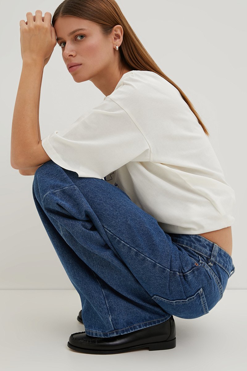 Брюки женские (джинсы), Модель FBE15018, Фото №3