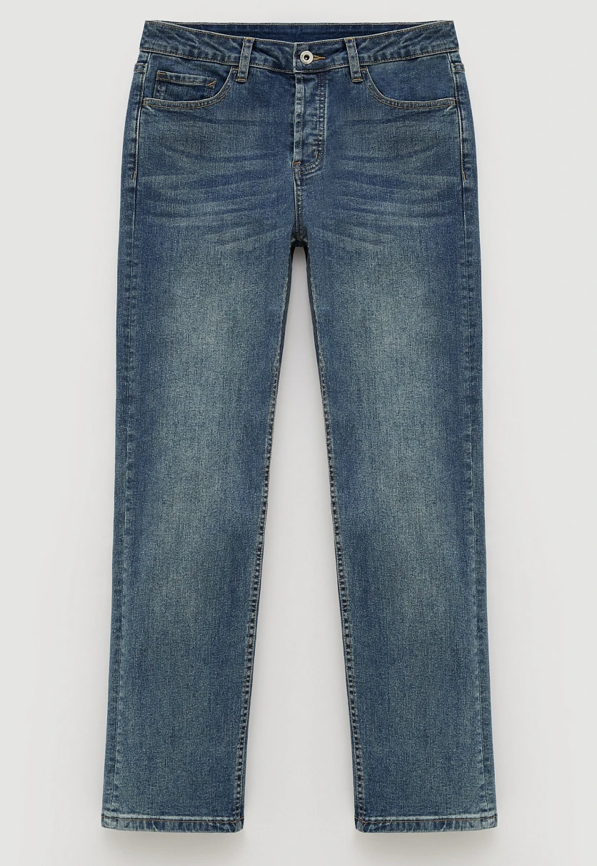 Джинсы straight fit женские, Модель FBE15003, Фото №8