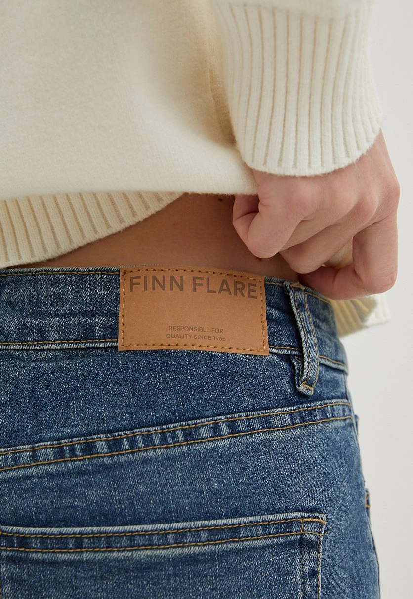 Джинсы straight fit женские, Модель FBE15003, Фото №5
