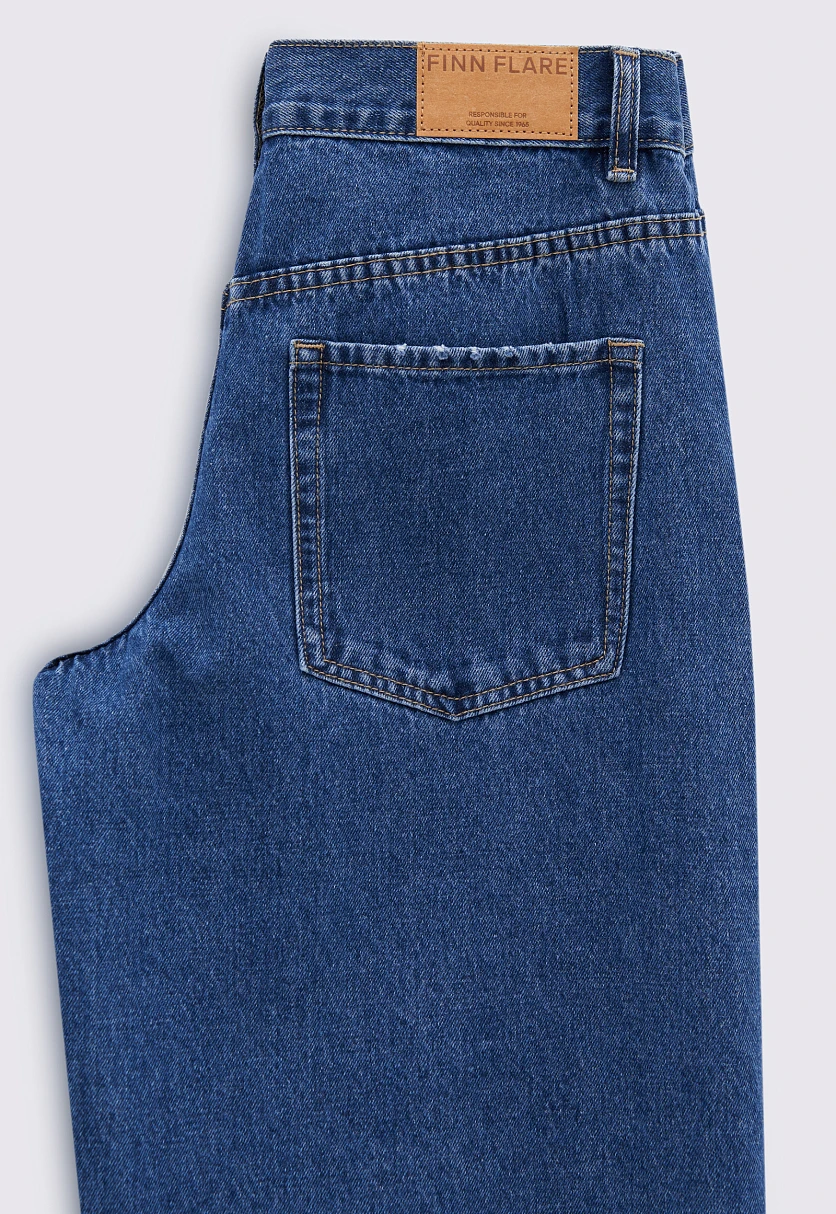 Джинсы loose fit женские, Модель FBE15007, Фото №6