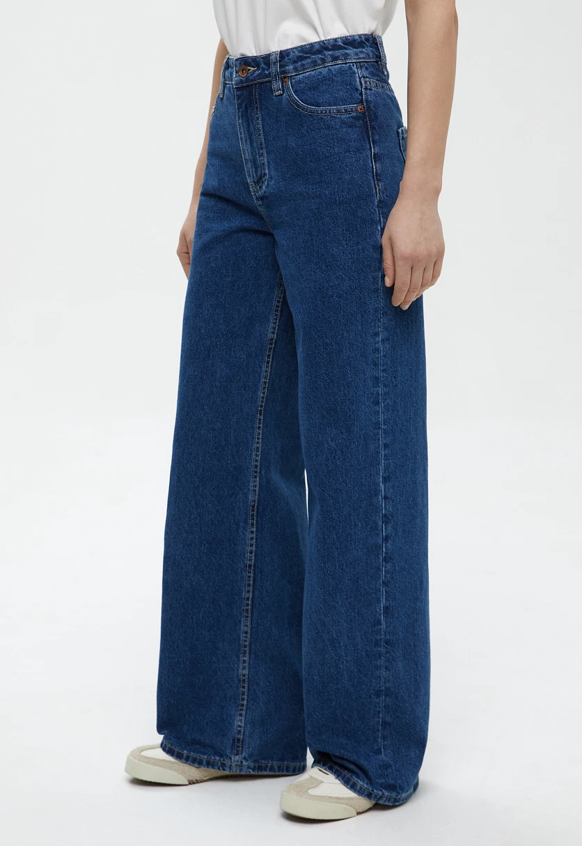 Джинсы loose fit женские, Модель FBE15018, Фото №3