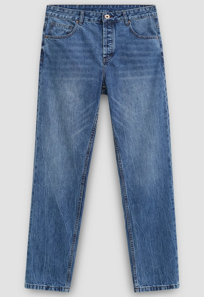 Джинсы straight fit мужские, Модель FBE25007, Фото №7