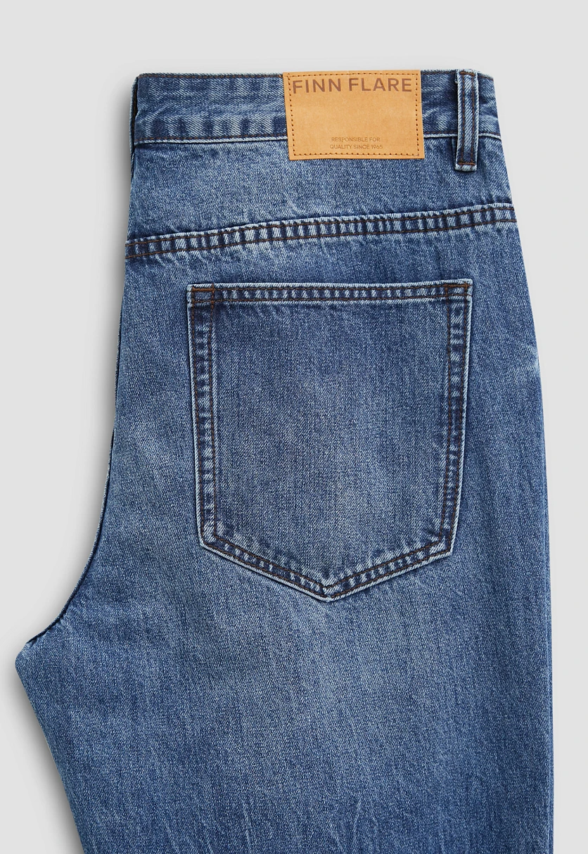 Джинсы straight fit мужские, Модель FBE25007, Фото №6