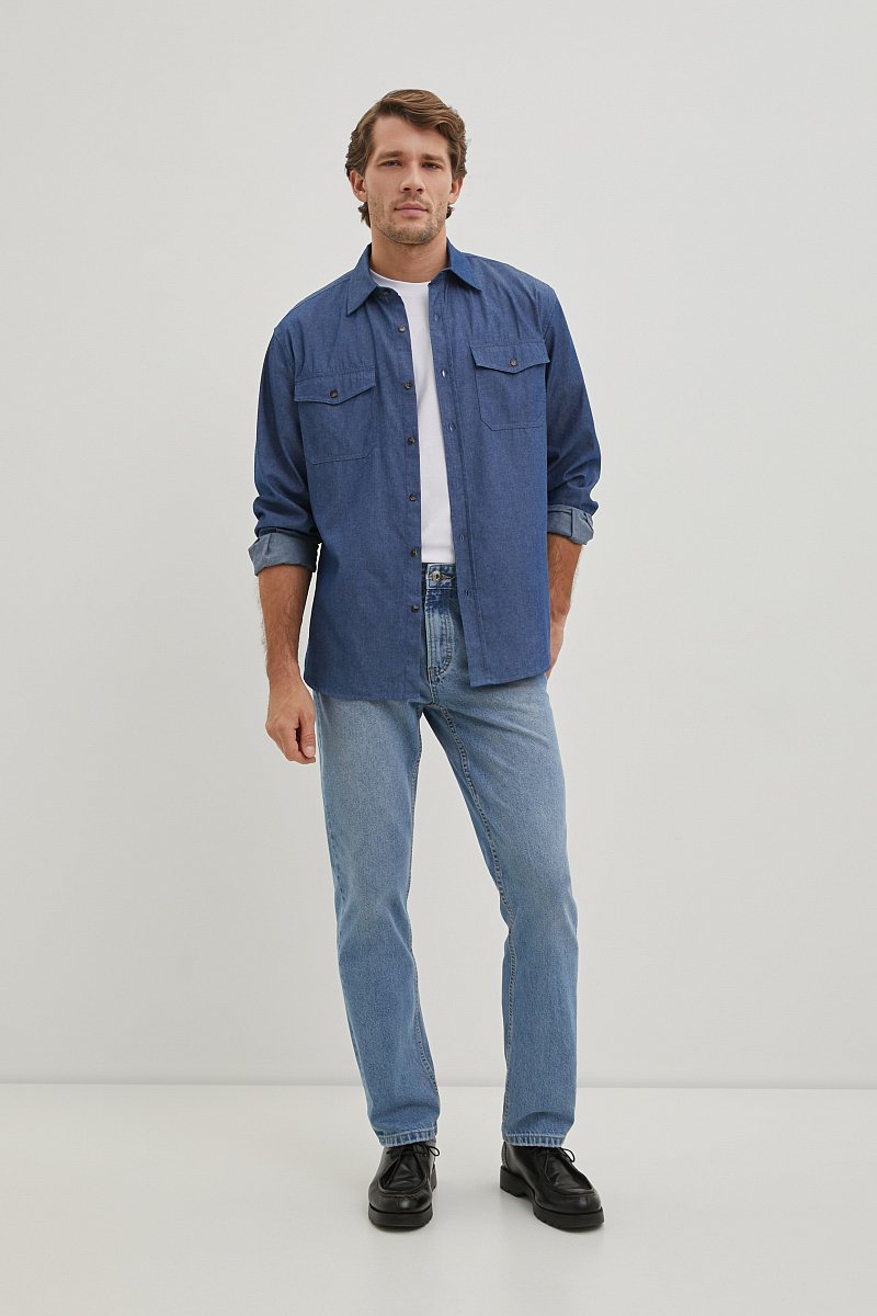 Брюки мужские (джинсы), Модель FBE25004, Фото №1