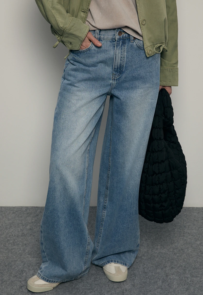 Джинсы loose fit женские, Модель FBE15007, Фото №5