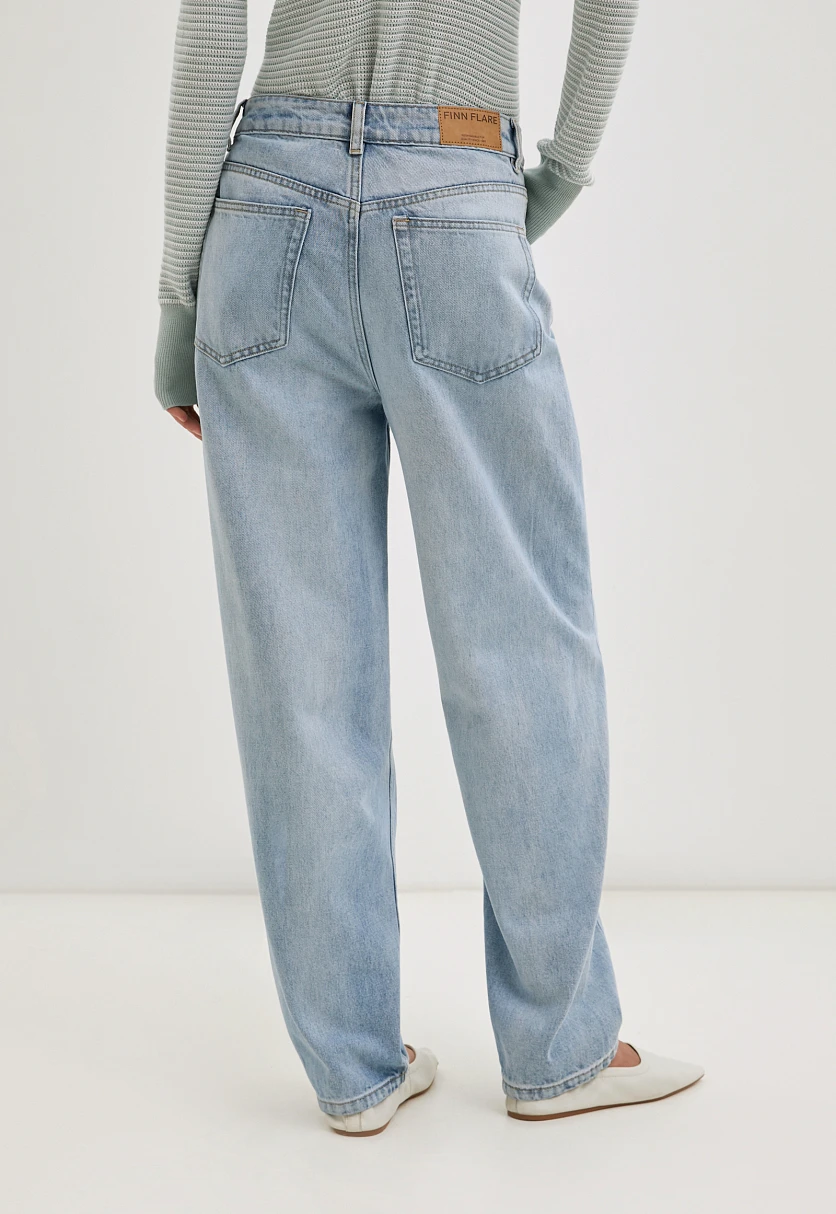 Джинсы loose fit женские, Модель FBE15012, Фото №4
