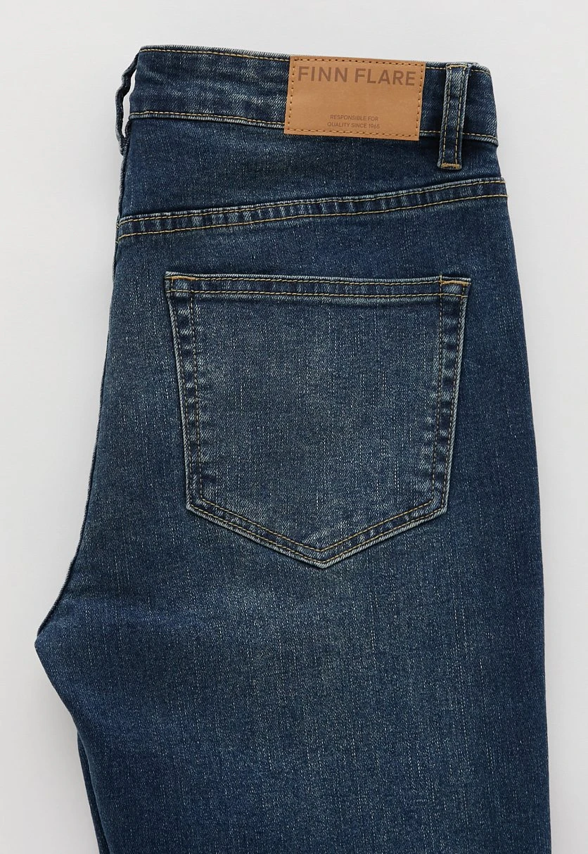 Джинсы straight fit женские, Модель FBE15003, Фото №6