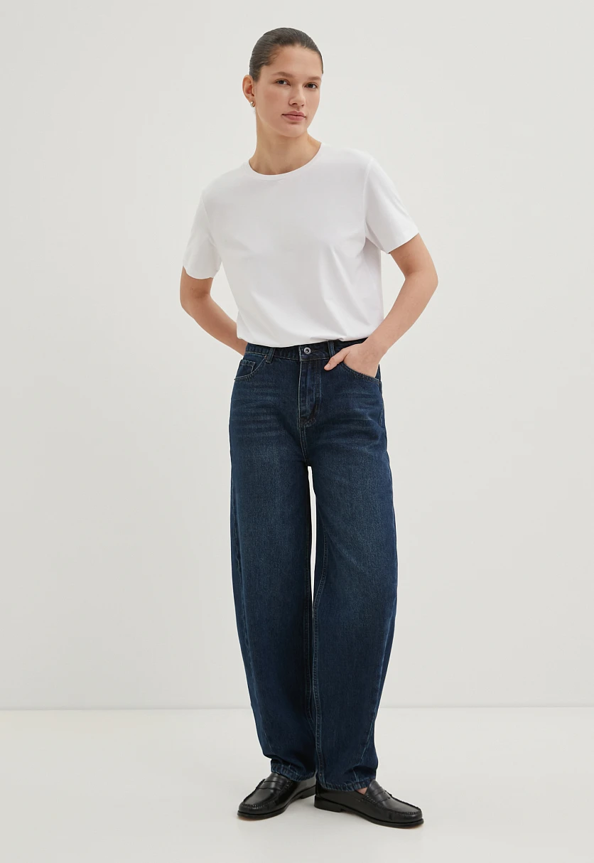 Джинсы loose fit женские, Модель FBE15012, Фото №2