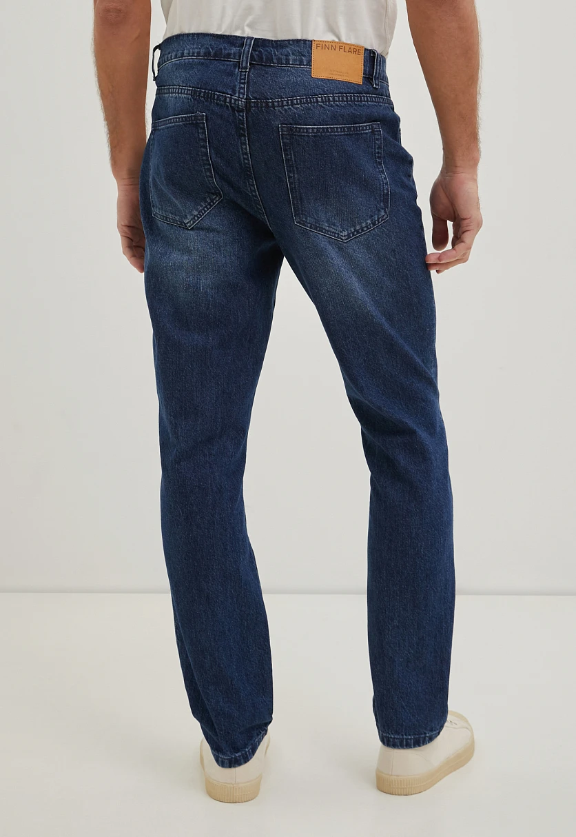 Джинсы straight fit мужские, Модель FBE25002, Фото №5