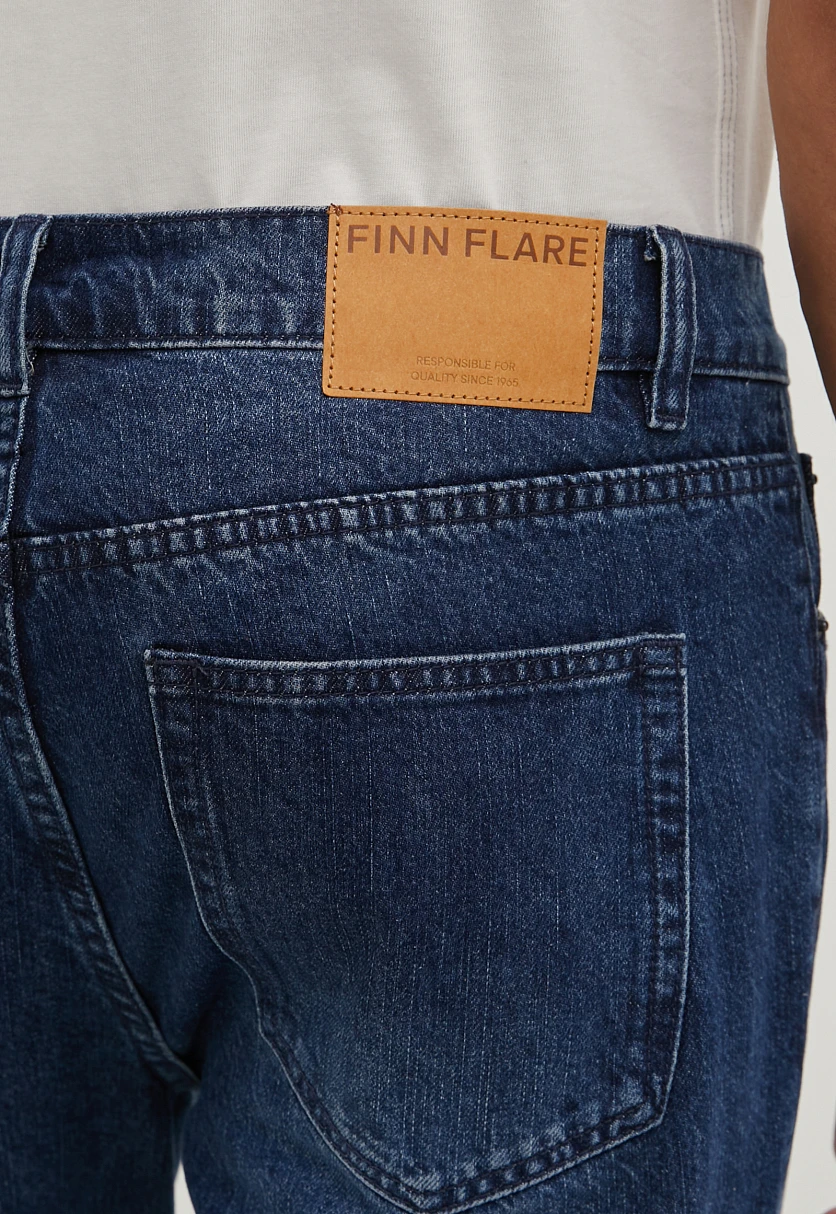 Джинсы straight fit мужские, Модель FBE25002, Фото №6