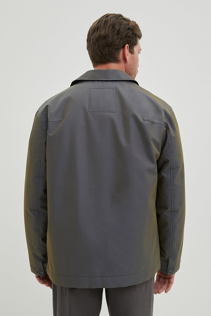 Утепленная куртка свободного силуэта, Модель FBE21040, Фото №5