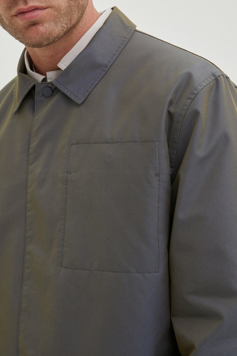 Утепленная куртка свободного силуэта, Модель FBE21040, Фото №6