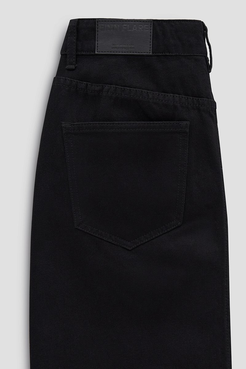 Джинсовая юбка-карандаш, Модель FBE15015, Фото №8