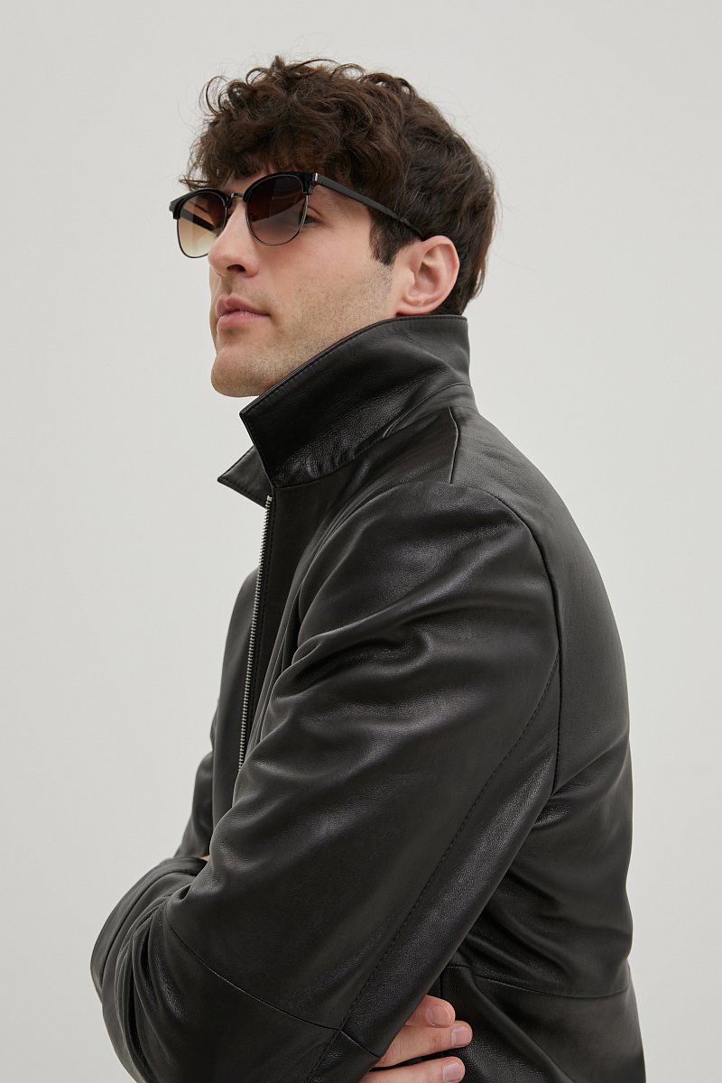 Куртка из натуральной кожи, Модель FBE21800, Фото №5