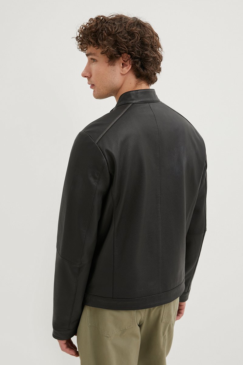 Куртка из натуральной кожи, Модель FBE21803, Фото №5