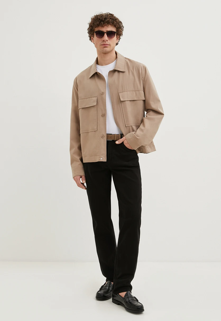 Джинсы straight fit мужские, Модель FBE25001, Фото №3