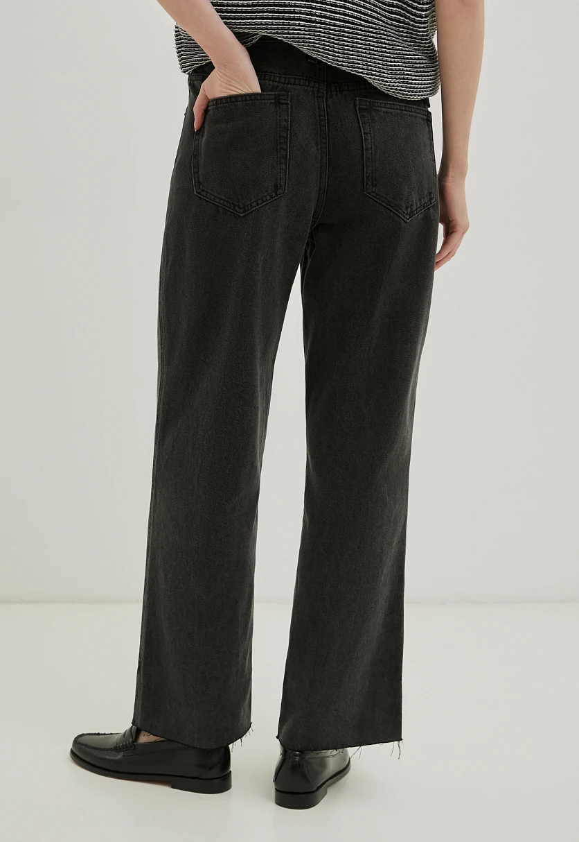 Джинсы straight fit женские, Модель FBE15008, Фото №4