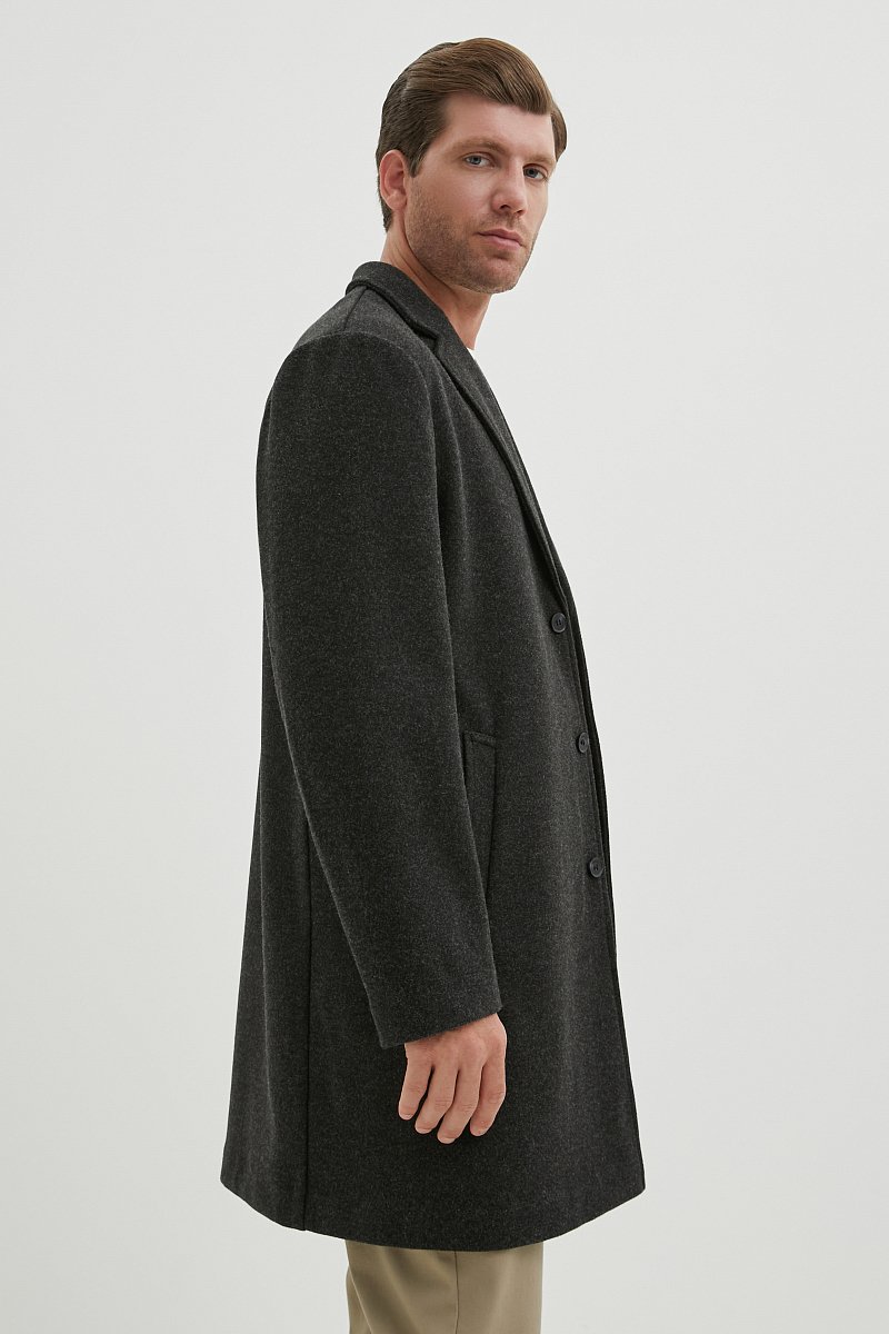 Пальто мужское, Модель FBE21097, Фото №4