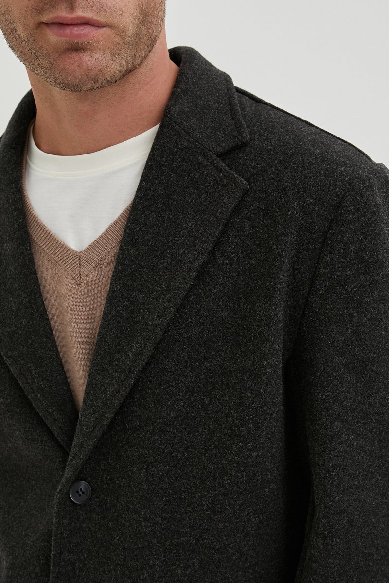 Пальто мужское, Модель FBE21097, Фото №6