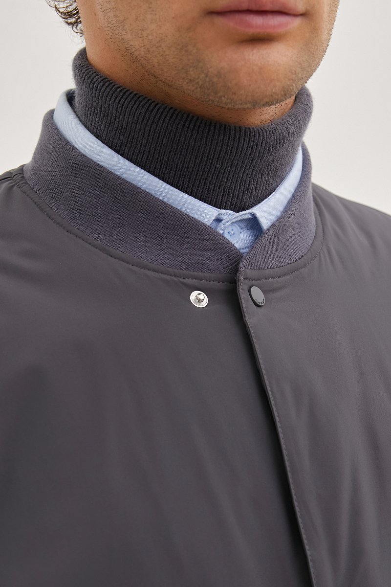 Куртка утепленная с воротником-стойкой, Модель FBE21031, Фото №7