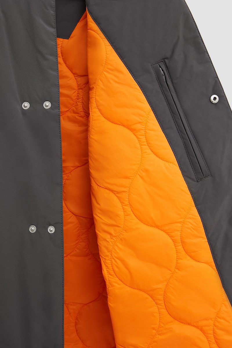 Куртка утепленная с воротником-стойкой, Модель FBE21031, Фото №8