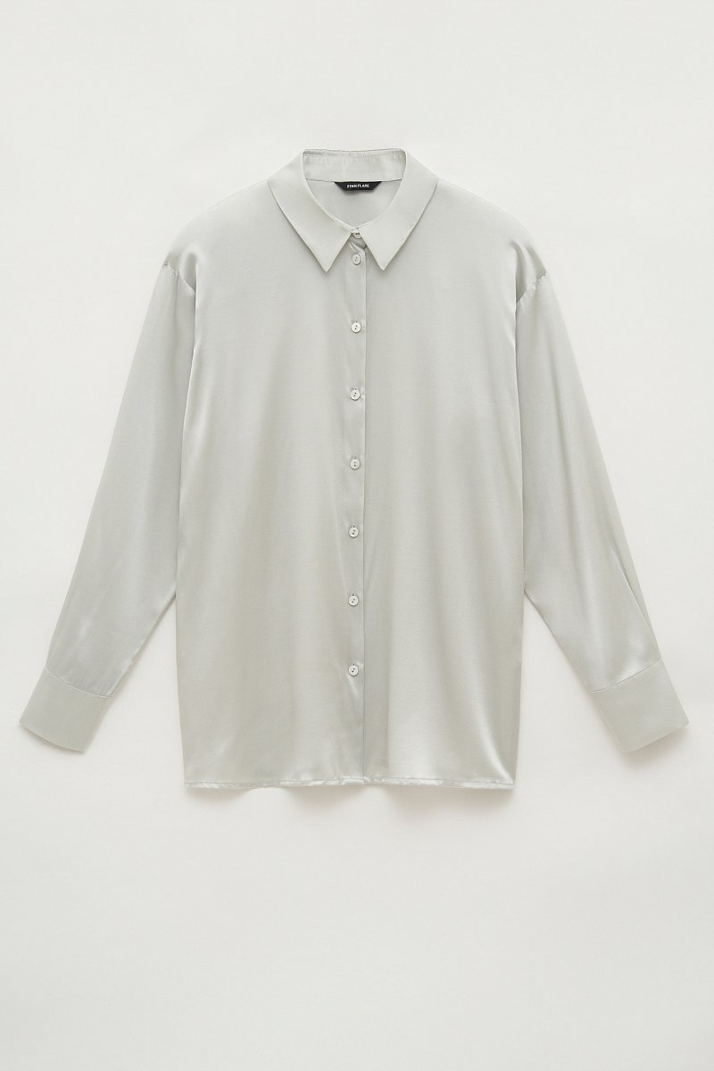 Рубашка из шелка, Модель FBE110185, Фото №10