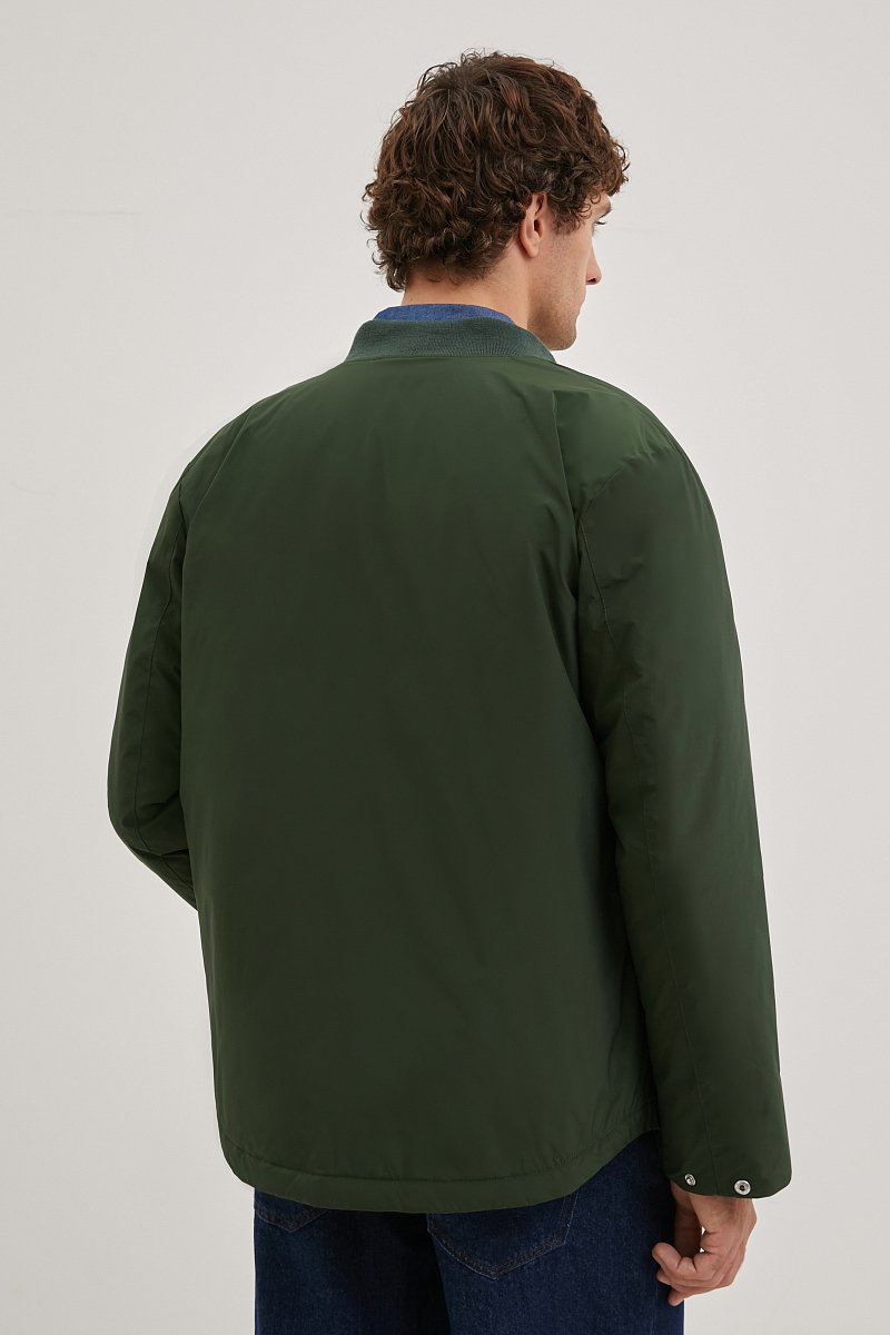 Куртка утепленная с воротником-стойкой, Модель FBE21031, Фото №5