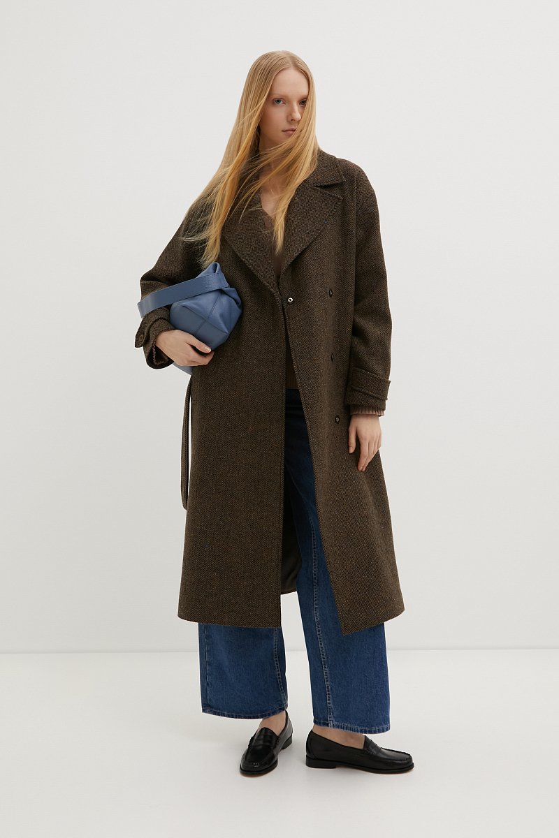Пальто женское, Модель FBE11028, Фото №1