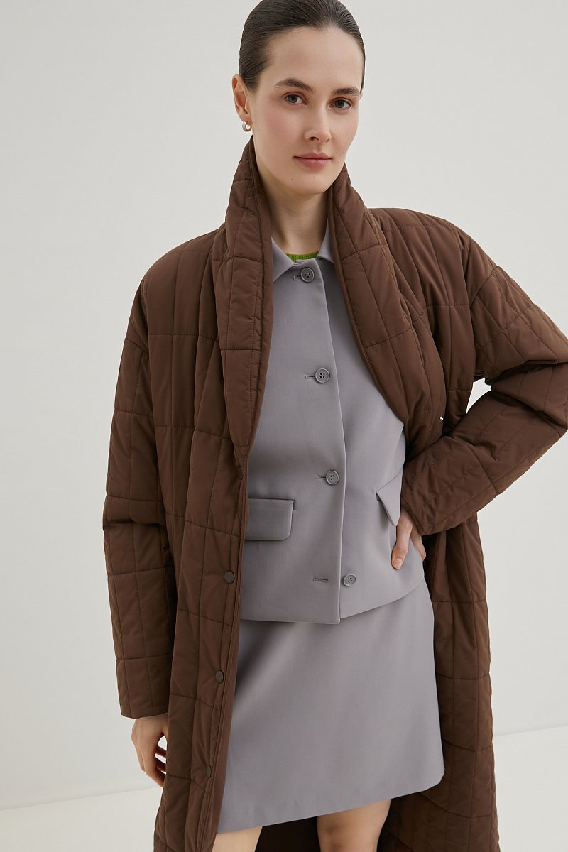 Пальто женское, Модель FBE11008, Фото №3