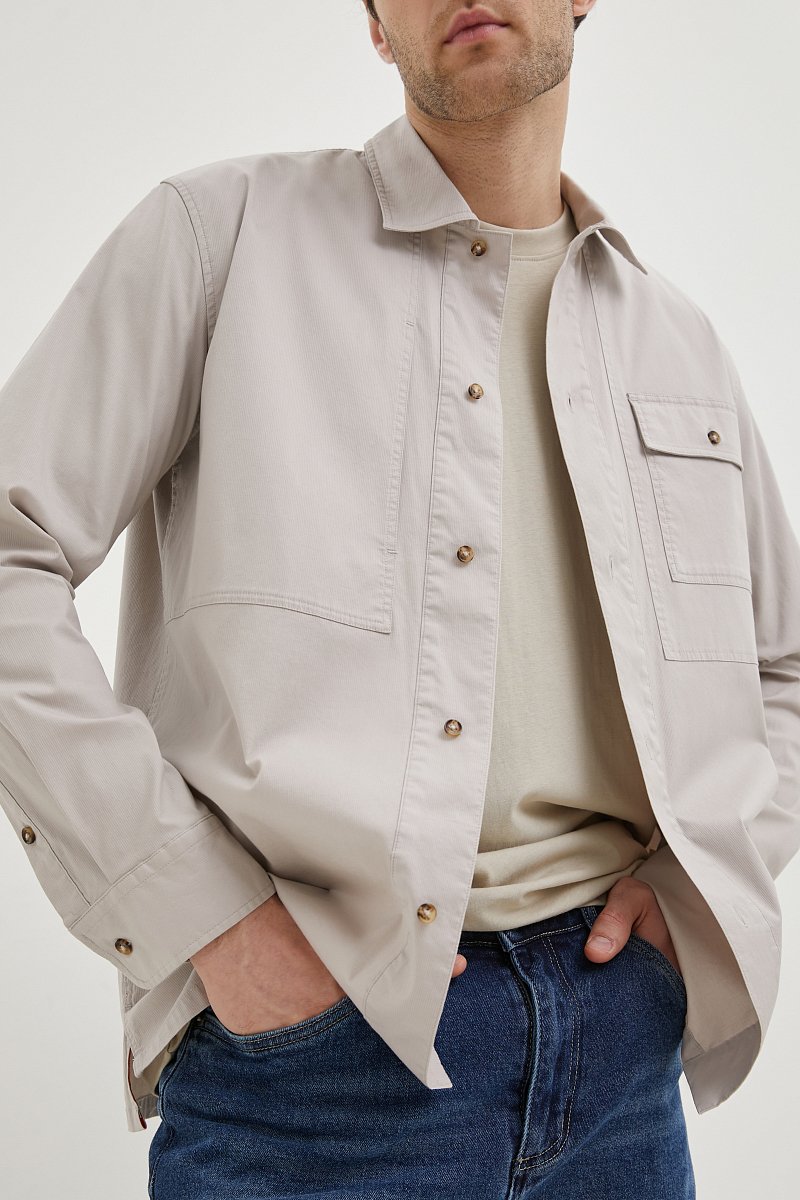 Рубашка мужская, Модель FBE21014, Фото №3