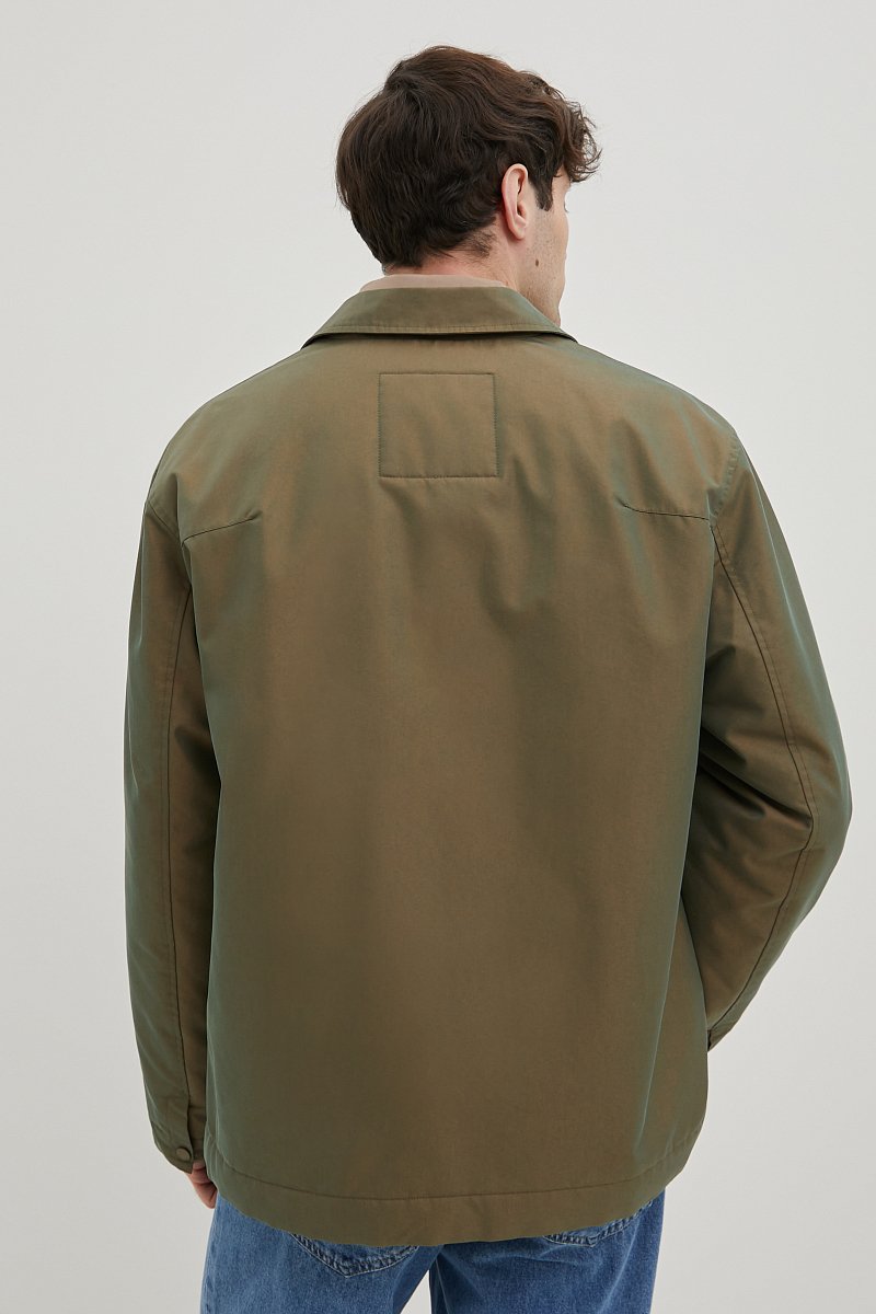 Утепленная куртка свободного силуэта, Модель FBE21040, Фото №5