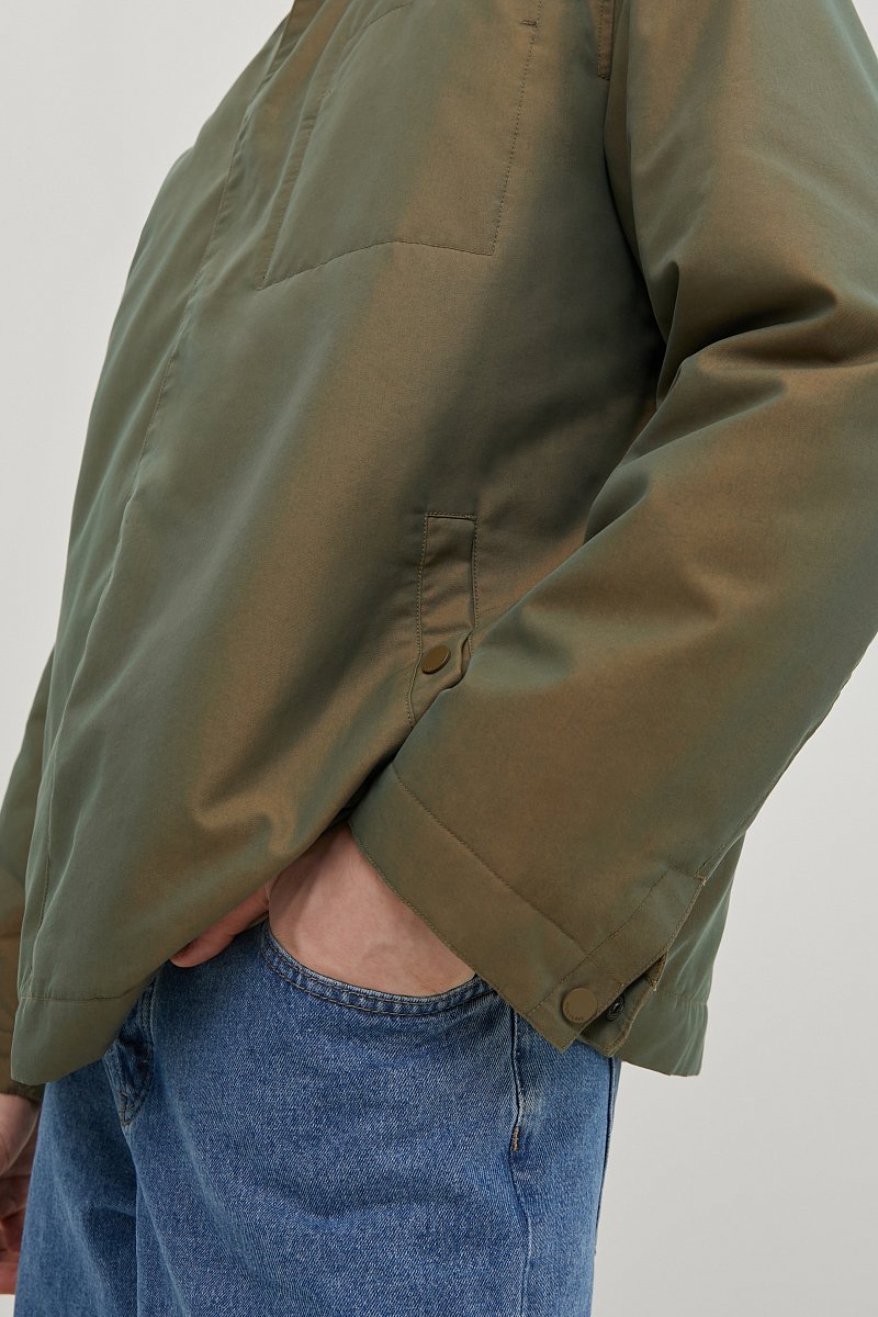 Утепленная куртка свободного силуэта, Модель FBE21040, Фото №7