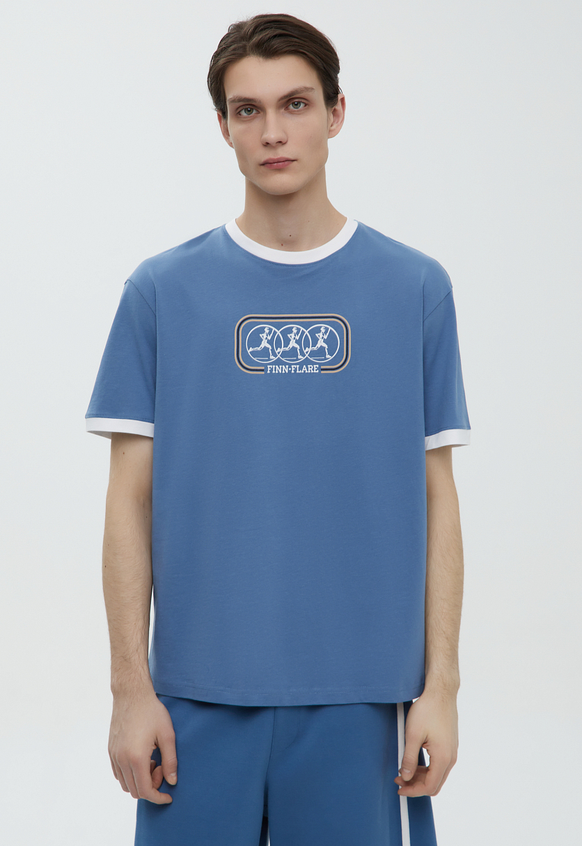 Футболка с принтом из капсулы ретро Футболка с принтом из капсулы ретро