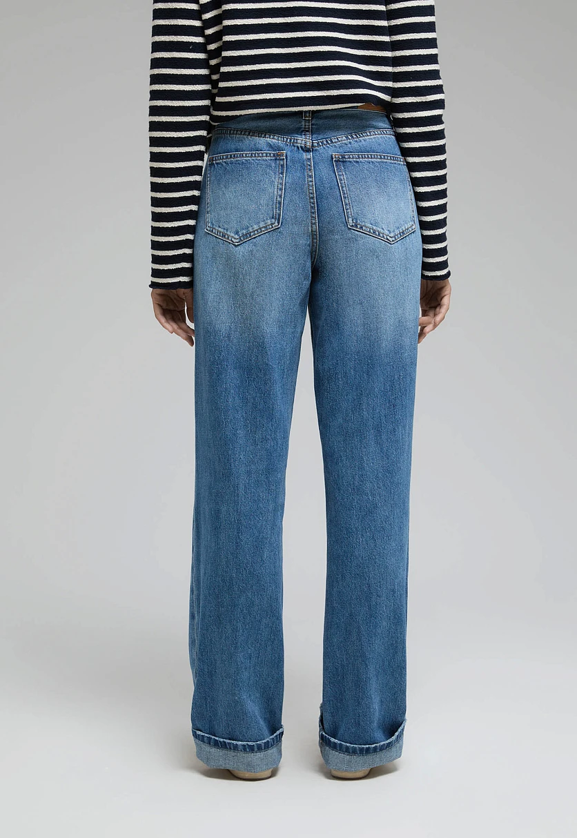 Джинсы loose fit женские, Модель FBF15025, Фото №9