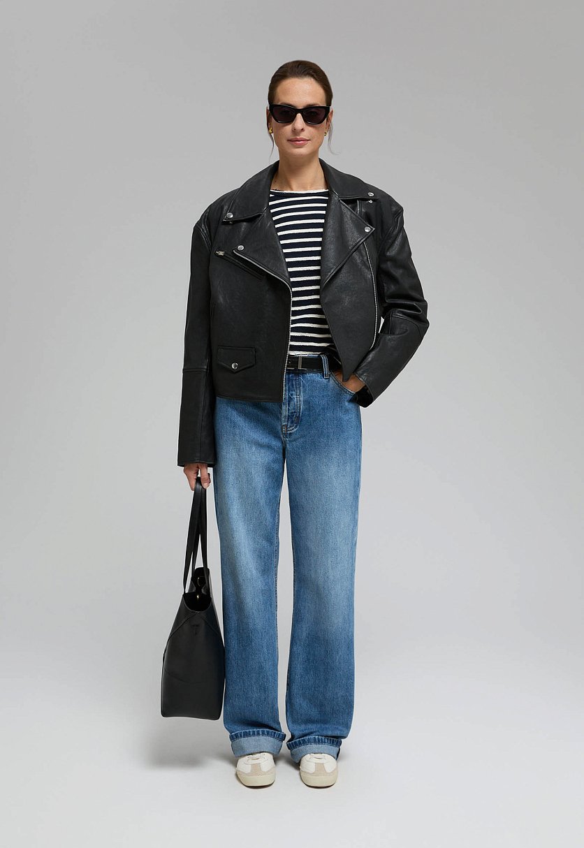 Джинсы loose fit женские