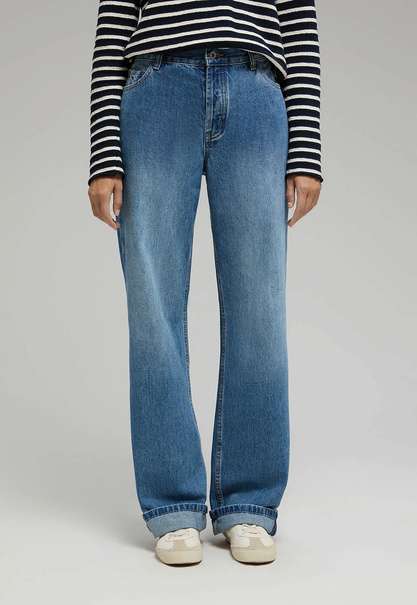 Джинсы loose fit женские, Модель FBF15025, Фото №7